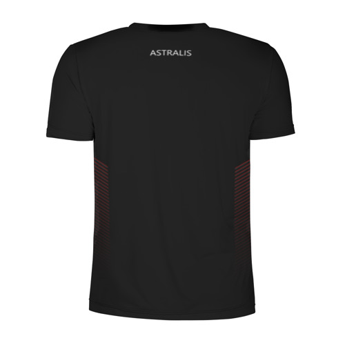 Мужская футболка 3D спортивная с принтом Astralis (Jersey 2019), вид сзади #1