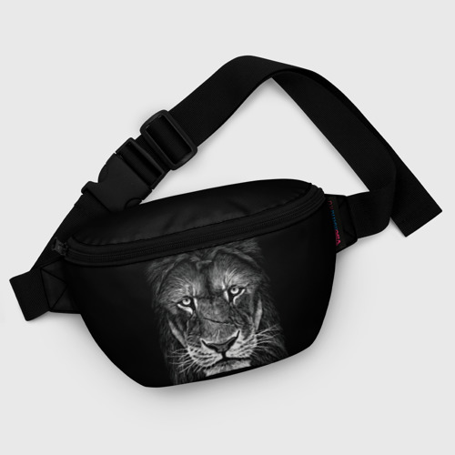 Поясная сумка 3D с принтом Lion Art, фото #5