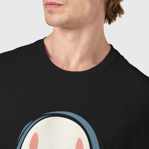 Мужская футболка хлопок с принтом Унесённые призраками, фото #4