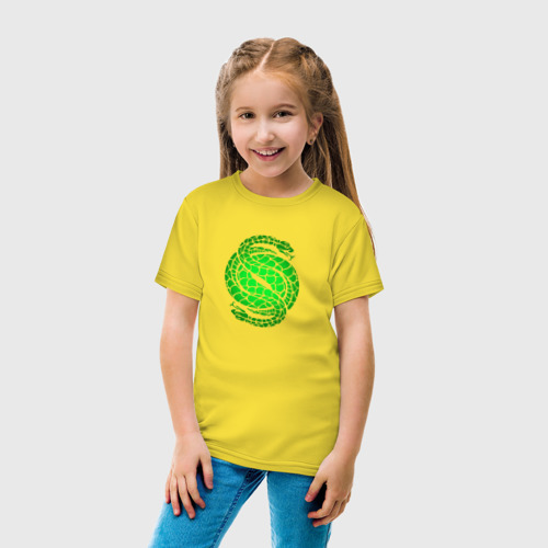 Детская футболка хлопок с принтом GAMBIT, вид сбоку #3