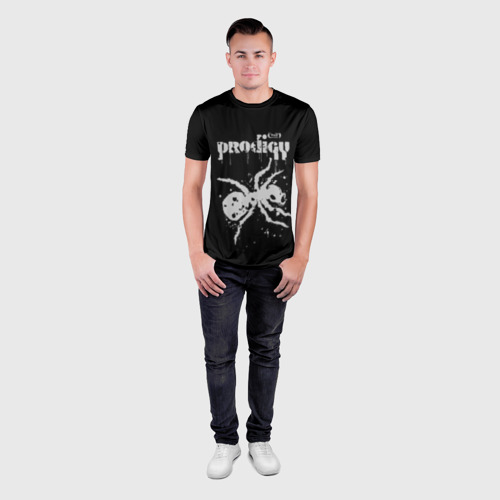 Мужская футболка 3D Slim с принтом The Prodigy The Ant, вид сбоку #3