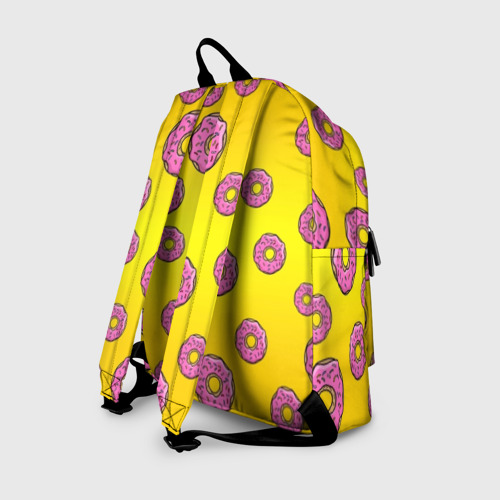 Рюкзак 3D с принтом Симпсоны (2), вид сзади #1