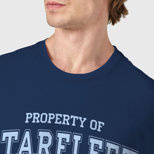 Мужская футболка хлопок с принтом Стар Трек, фото #4