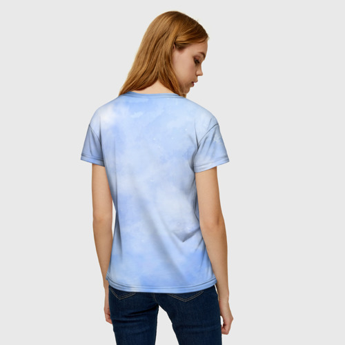 Женская 3D футболка с принтом Borderlands 3, вид сзади #2