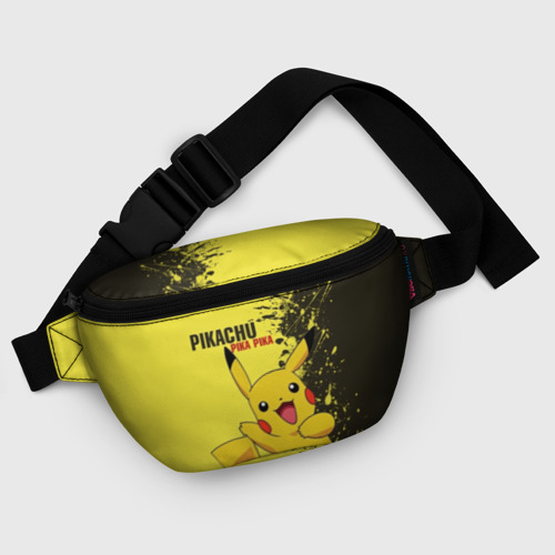 Поясная сумка 3D с принтом Pikachu Pika Pika, фото #5