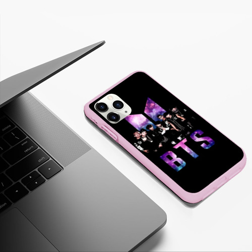 Чехол для iPhone 11 Pro Max матовый с принтом BTS army, фото #5