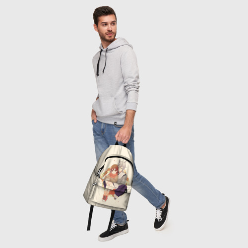 Рюкзак 3D с принтом Очень приятно Бог, фото #5