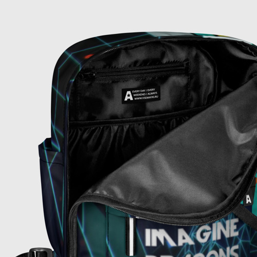 Женский рюкзак 3D с принтом IMAGINE DRAGONS, фото #5