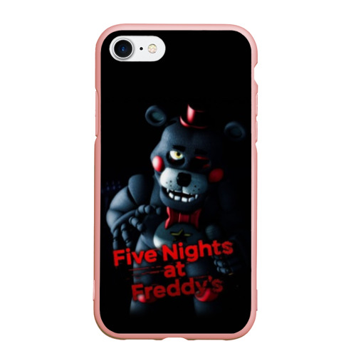 Чехол для iPhone 7/8 матовый с принтом Five Nights At Freddy`s, вид спереди #2