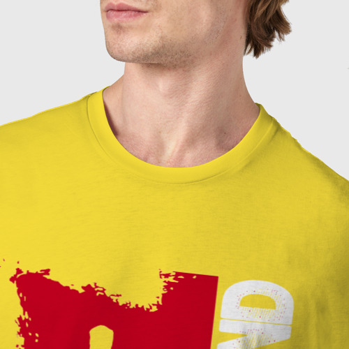 Мужская футболка хлопок с принтом Швейцария, фото #4