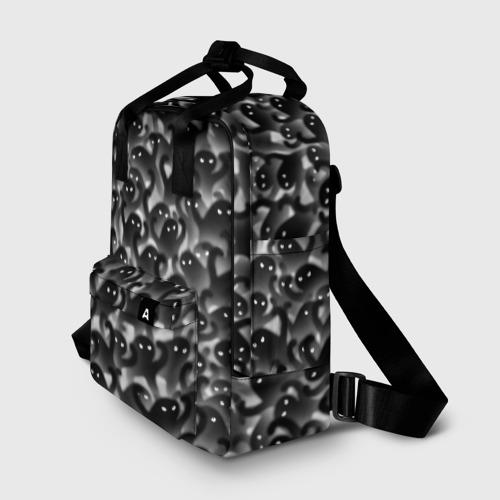 Женский рюкзак 3D с принтом ЪУЪ съуки, фото на моделе #1