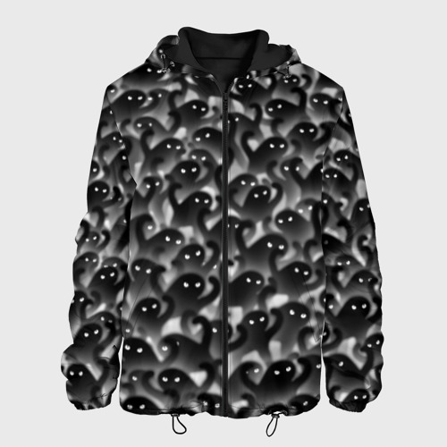 Мужская куртка 3D с принтом ЪУЪ съуки, вид спереди #2