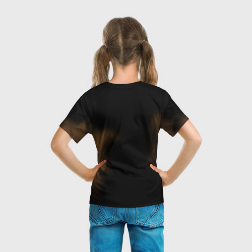 Детская футболка 3D с принтом Нас Рать, вид сзади #2