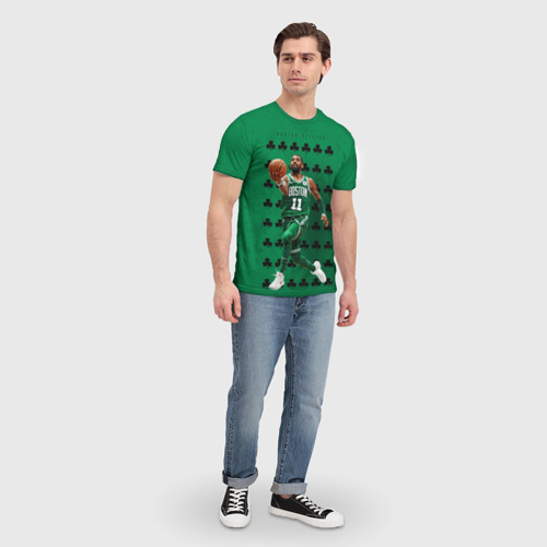 Мужская футболка 3D с принтом Кайри Ирвинг 11, вид сбоку #3