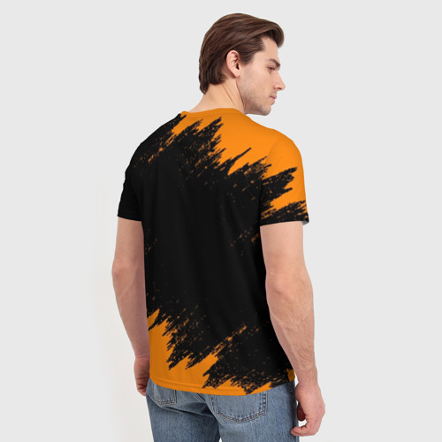Мужская футболка 3D с принтом Half-life, вид сзади #2