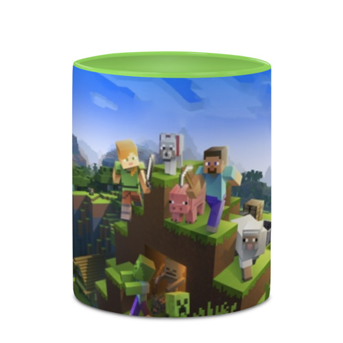 Кружка с полной запечаткой с принтом Minecraft, фото #4