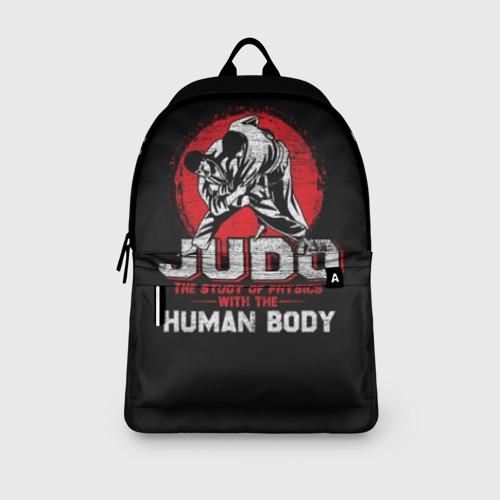 Рюкзак 3D с принтом Judo, вид сбоку #3