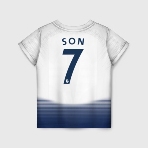 Детская футболка 3D с принтом Son home 18-19, вид сзади #1
