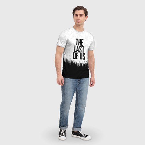 Мужская футболка 3D с принтом The Last of Us, вид сбоку #3