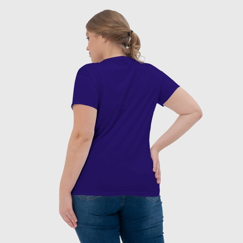 Женская футболка 3D с принтом Hollow Knight, вид сзади #2