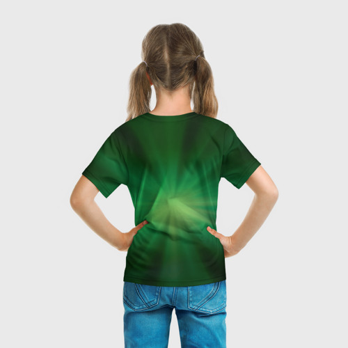 Детская футболка 3D с принтом Егор Крид, вид сзади #2