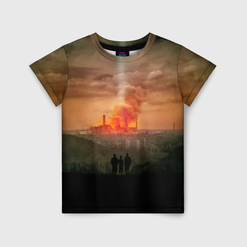 Детская 3D футболка Чернобыль 9