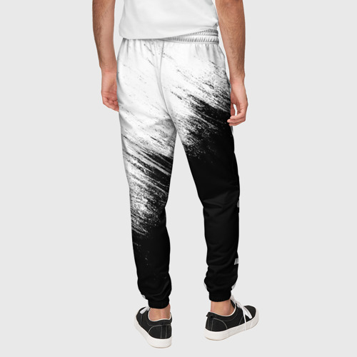 Мужские брюки 3D с принтом Blink-182 (2), вид сзади #2