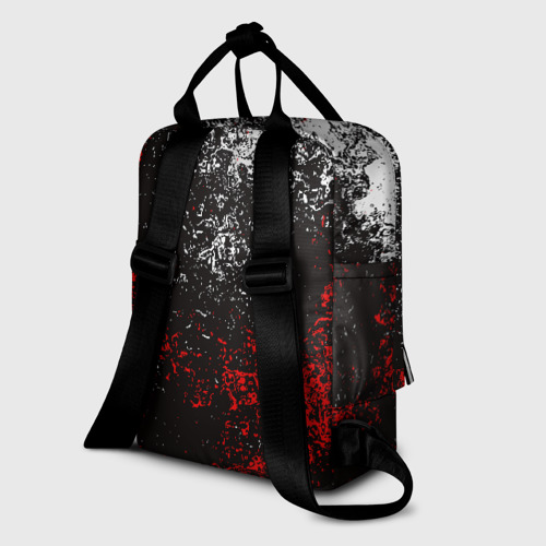 Женский рюкзак 3D с принтом RED HOT CHILI PEPPERS, вид сзади #1