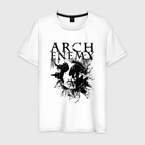 Мужская футболка с принтом Arch Enemy, вид спереди #2