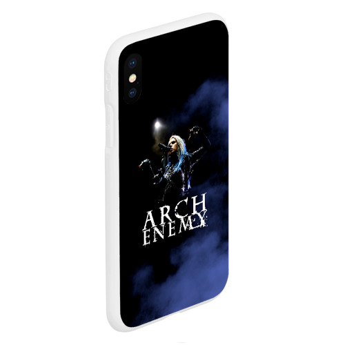 Чехол для iPhone XS Max матовый с принтом Arch Enemy, вид сбоку #3