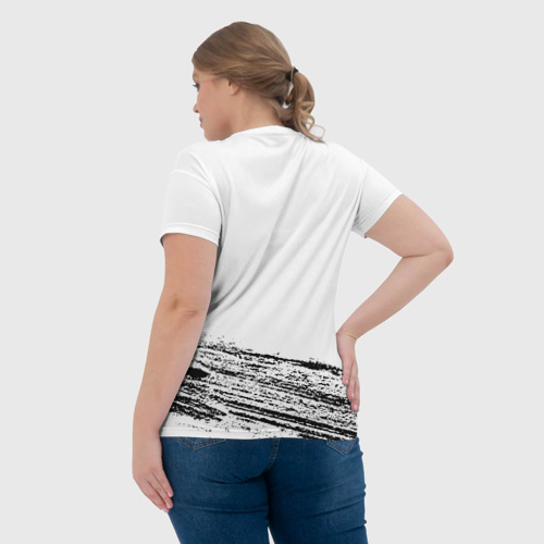 Женская футболка 3D с принтом STRANGER THINGS, вид сзади #2