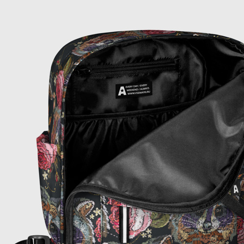 Женский рюкзак 3D с принтом Еноты, фото #5