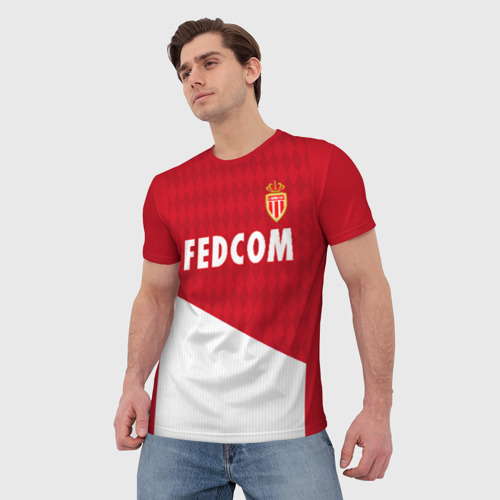 Мужская футболка 3D с принтом Golovin home 19-20, фото на моделе #1