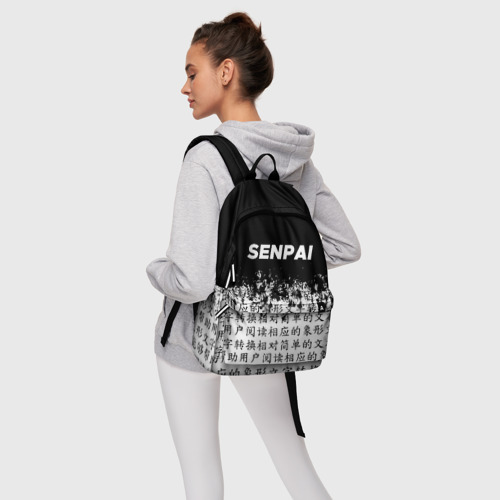 Рюкзак 3D с принтом SENPAI, фото #4