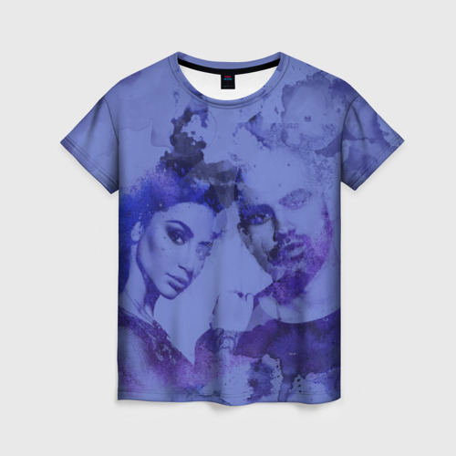 Женская футболка 3D с принтом Artik & Asti - Неделимы, вид спереди #2