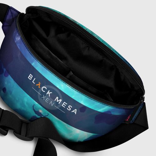 Поясная сумка 3D с принтом Half-life - Black Mesa: Xen, фото #6