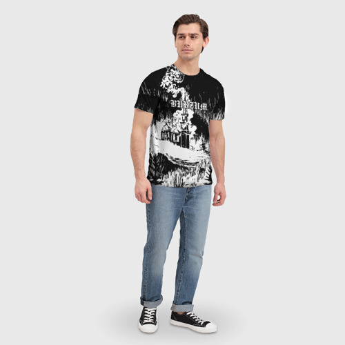 Мужская футболка 3D с принтом Burzum, вид сбоку #3