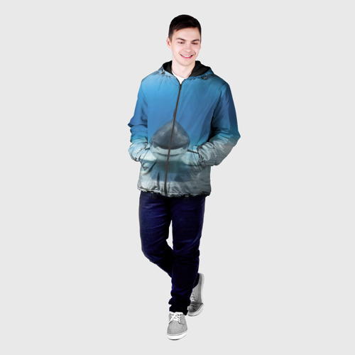 Мужская куртка 3D с принтом Анфас, фото на моделе #1