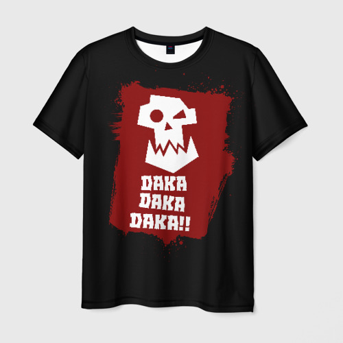 Мужская футболка 3D с принтом Daka-дакка: орки, вид спереди #2