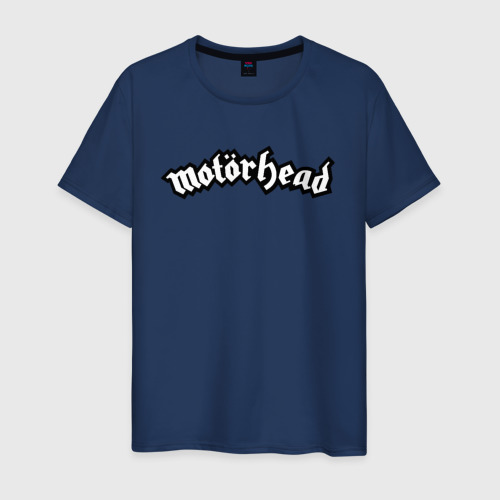 Мужская футболка хлопок с принтом MOTORHEAD, вид спереди #2