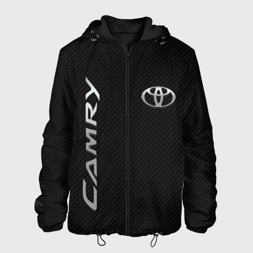 Мужская куртка 3D с принтом Toyota Camry, вид спереди #2