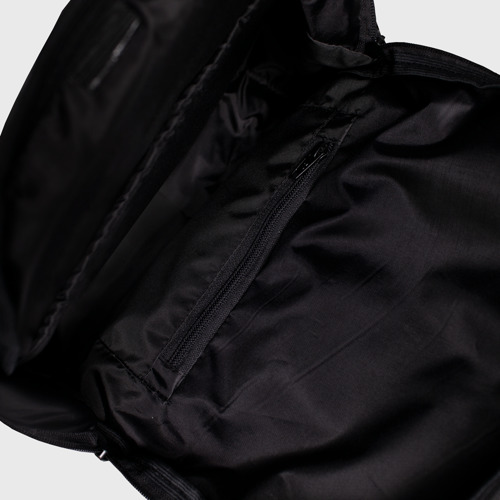 Рюкзак 3D с принтом Черный клевер лого, фото #7