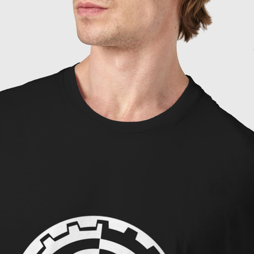 Мужская футболка хлопок с принтом Warhammer 40K, фото #4