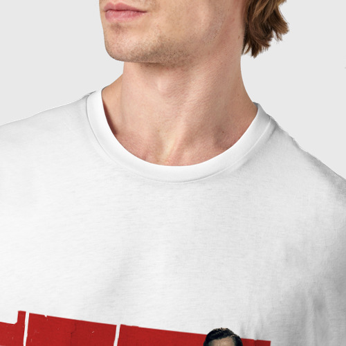 Мужская футболка хлопок с принтом Однажды в Голливуде, фото #4