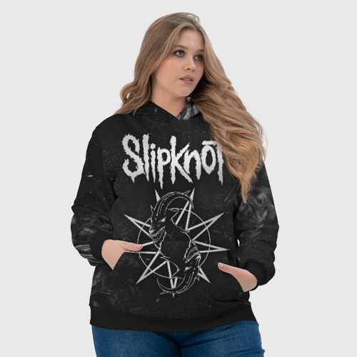 Женская толстовка 3D с принтом Slipknot, фото #4