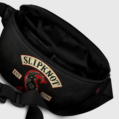 Поясная сумка 3D с принтом Slipknot, фото #6