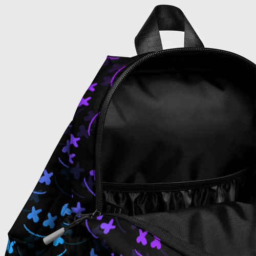 Детский рюкзак 3D с принтом FORTNITE x MARSHMELLO NEON, фото #4