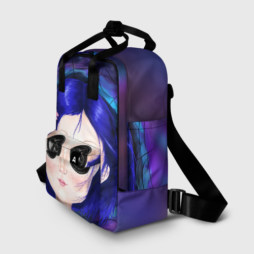 Женский рюкзак 3D с принтом Coraline, фото на моделе #1