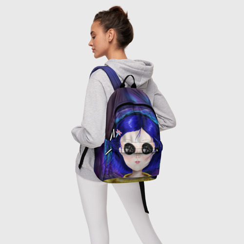Рюкзак 3D с принтом Coraline, фото #4