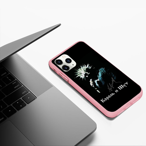 Чехол для iPhone 11 Pro Max матовый с принтом Король и Шут: автограф, фото #5